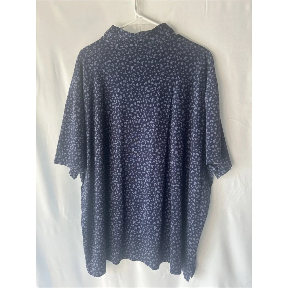 Polo Ralph Lauren Men's Navy Floral Polo Shirt  SZ 3XB USED